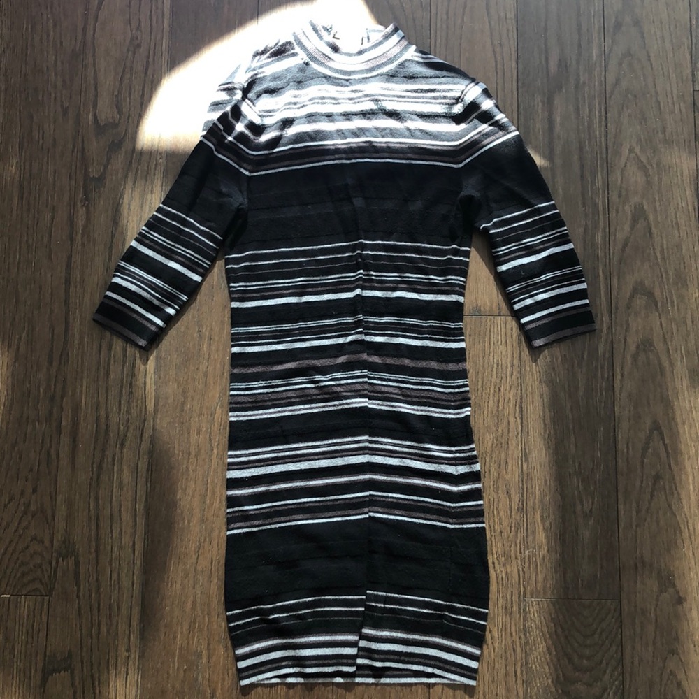 Bcbgeneration turtleneck mid length dress